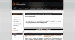 Desktop Screenshot of ciepp.org.ar